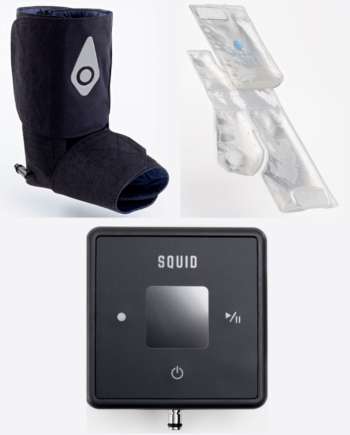 Squid Go Ankle Full Unit – Cold Compression Therapy for Ankle Pain Relief
